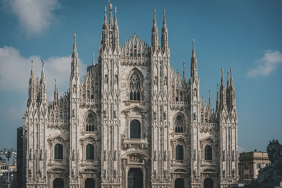 Duomo, Cathedral, Milan, Italy, Milan Cathedral, Church