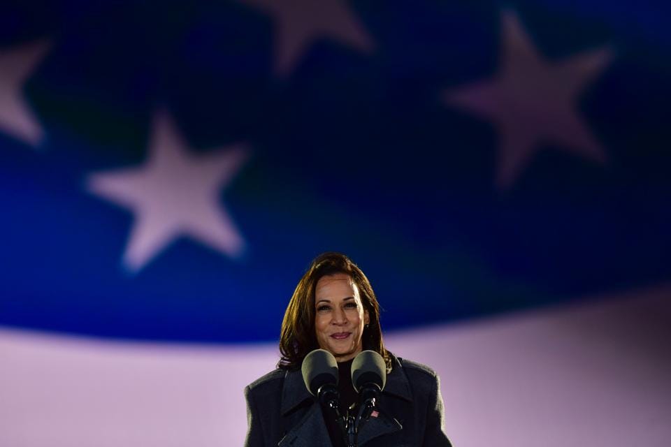 Kamala Harris Campaigns In Pennsylvania On Eve Of Election Day