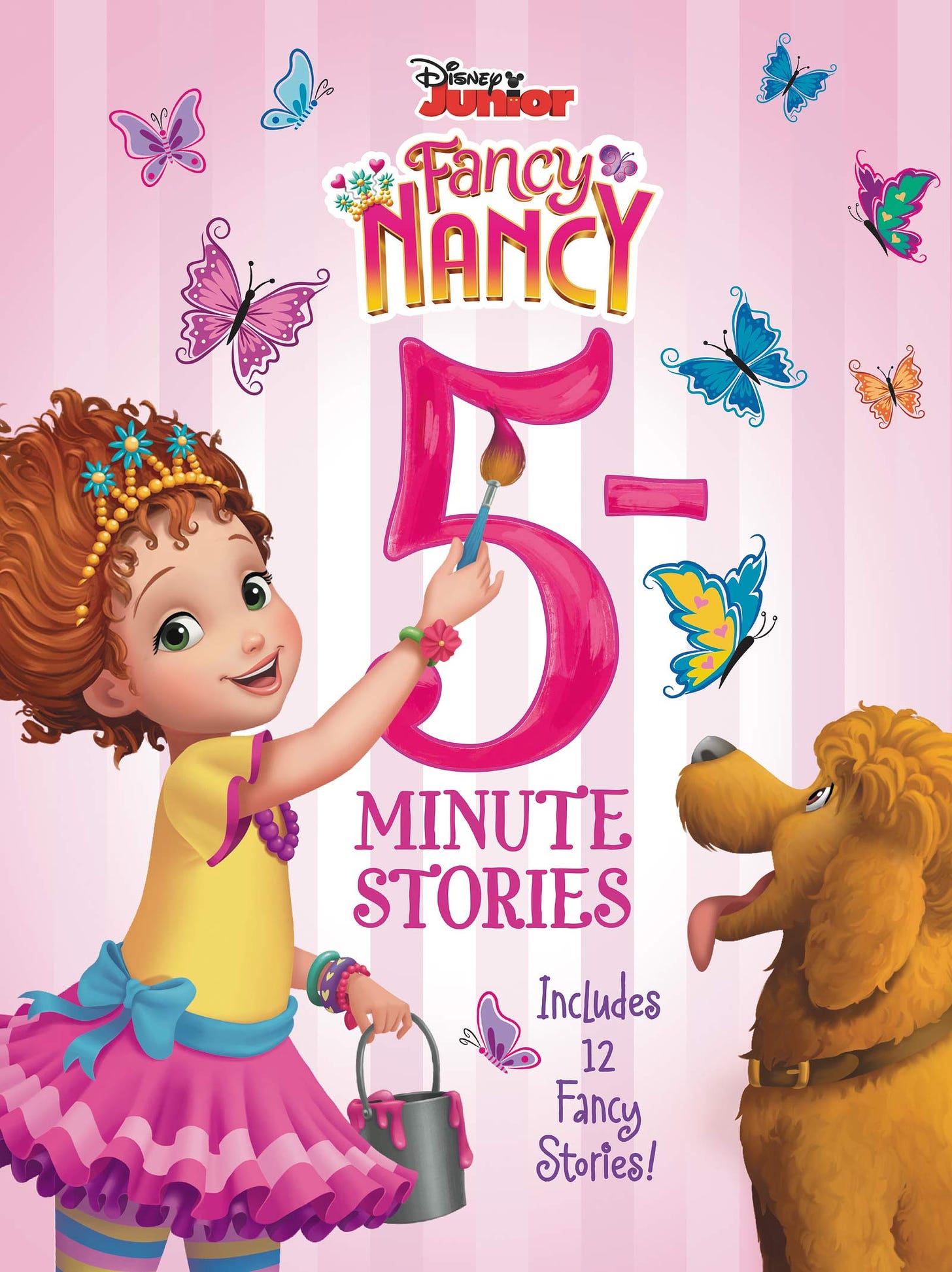 Disney Junior Fancy Nancy: 5-Minute Stories: Includes 12 Fancy Stories!:  Various, Disney Storybook Art Team: 9780062843975: Amazon.com: Books
