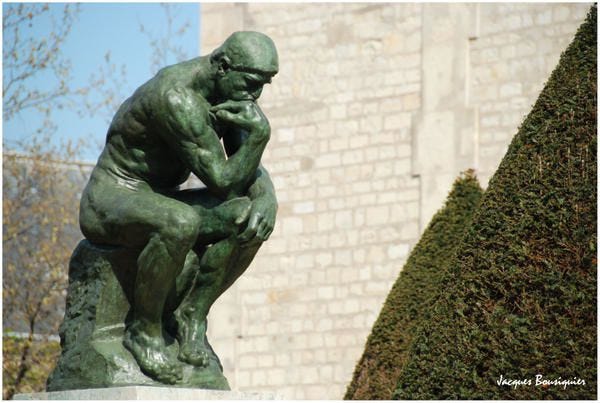Le Penseur de Rodin - Images du Beau du Monde