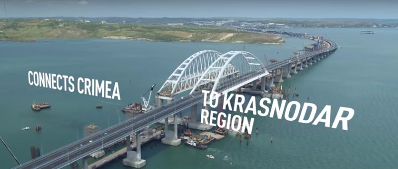Putin Opens Kerch Strait Bridge, Connecting Russia Mainland And Crimea | | Unicpress
