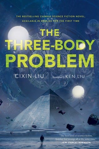 Book cover: The Three-Body Problem