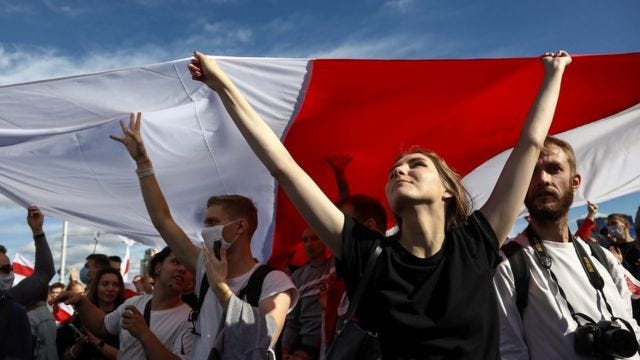 In 2020, tens of thousands of people stepped out onto the streets of Belarus in protest