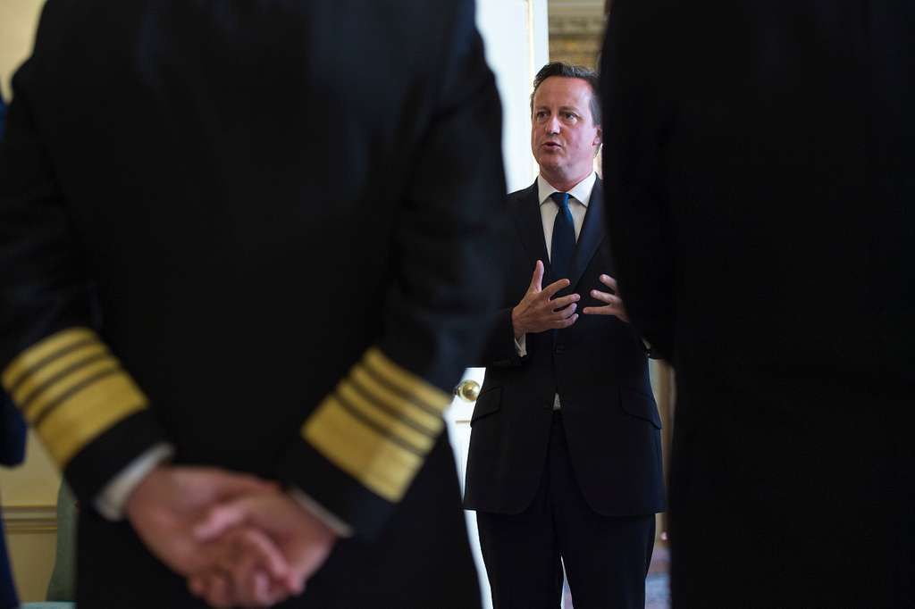 British Prime Minister David Cameron, center, speaks - NARA & DVIDS Public  Domain Archive Public Domain Image