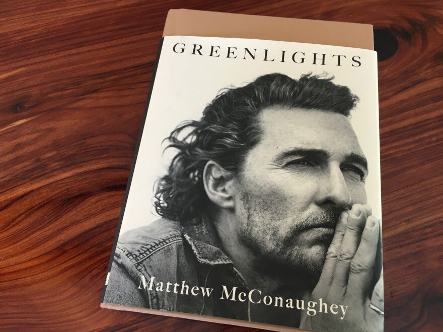 Matthew McConaughey Is 'Warts And All' In New 'Greenlights' Memoir | KUT  Radio, Austin's NPR Station