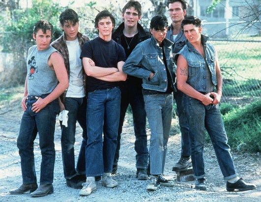 SChool movies Outsiders
