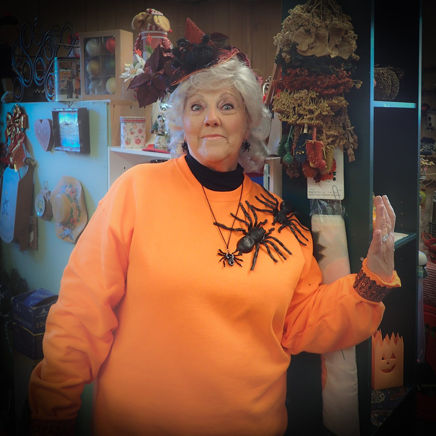 Ethel in costume