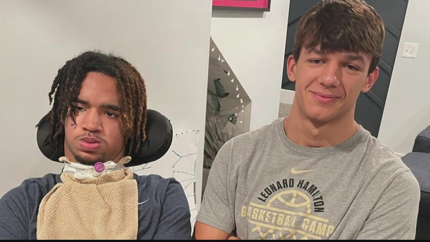 Football player from Pace Academy suffers brain injury | 11alive.com