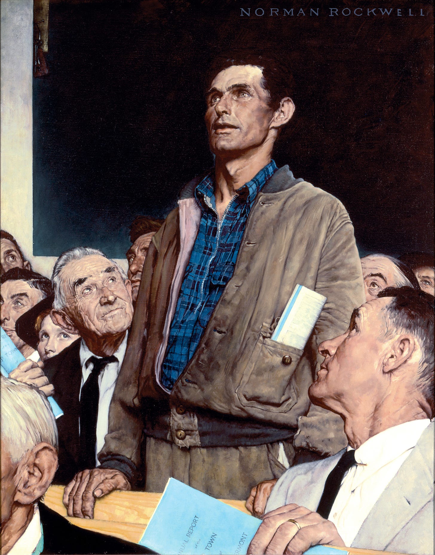 Collections: Four Freedoms - Norman Rockwell Museum - The Home for American  Illustration