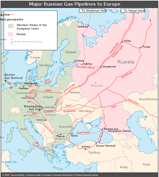File:Major Russian Gas Pipelines to Europe.svg