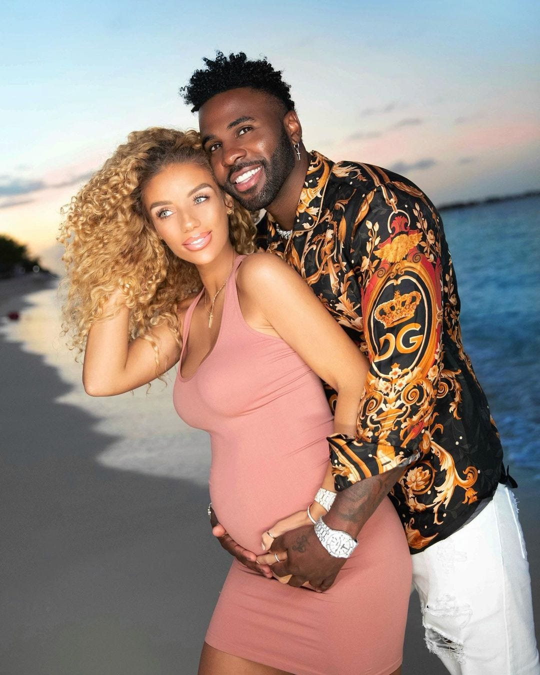 Jason Derulo expecting his first child with girlfriend Jena Frumes as  singer says he 'couldn't be more excited'