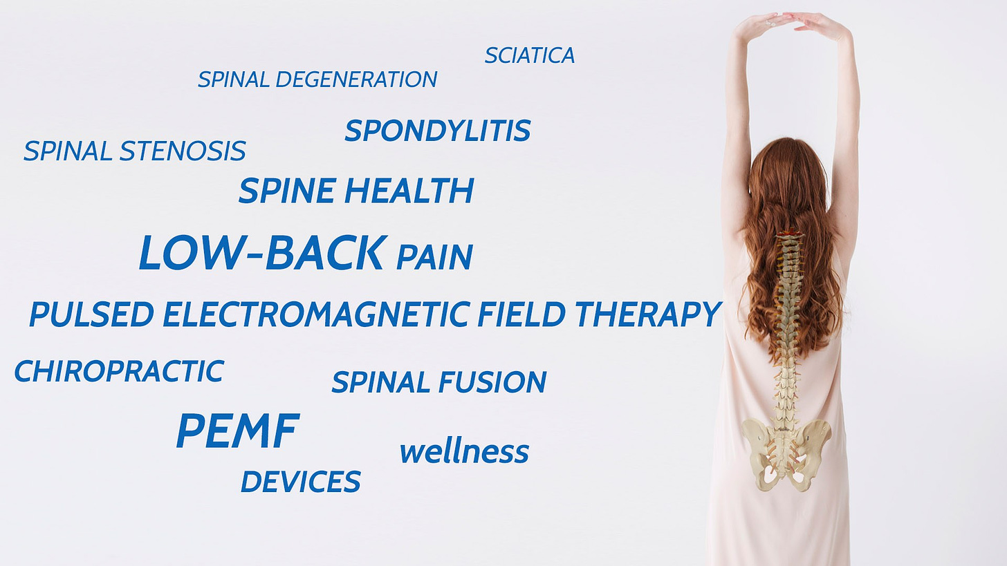 PEMF therapy for back pain, sciatica, spondylitis, lower back