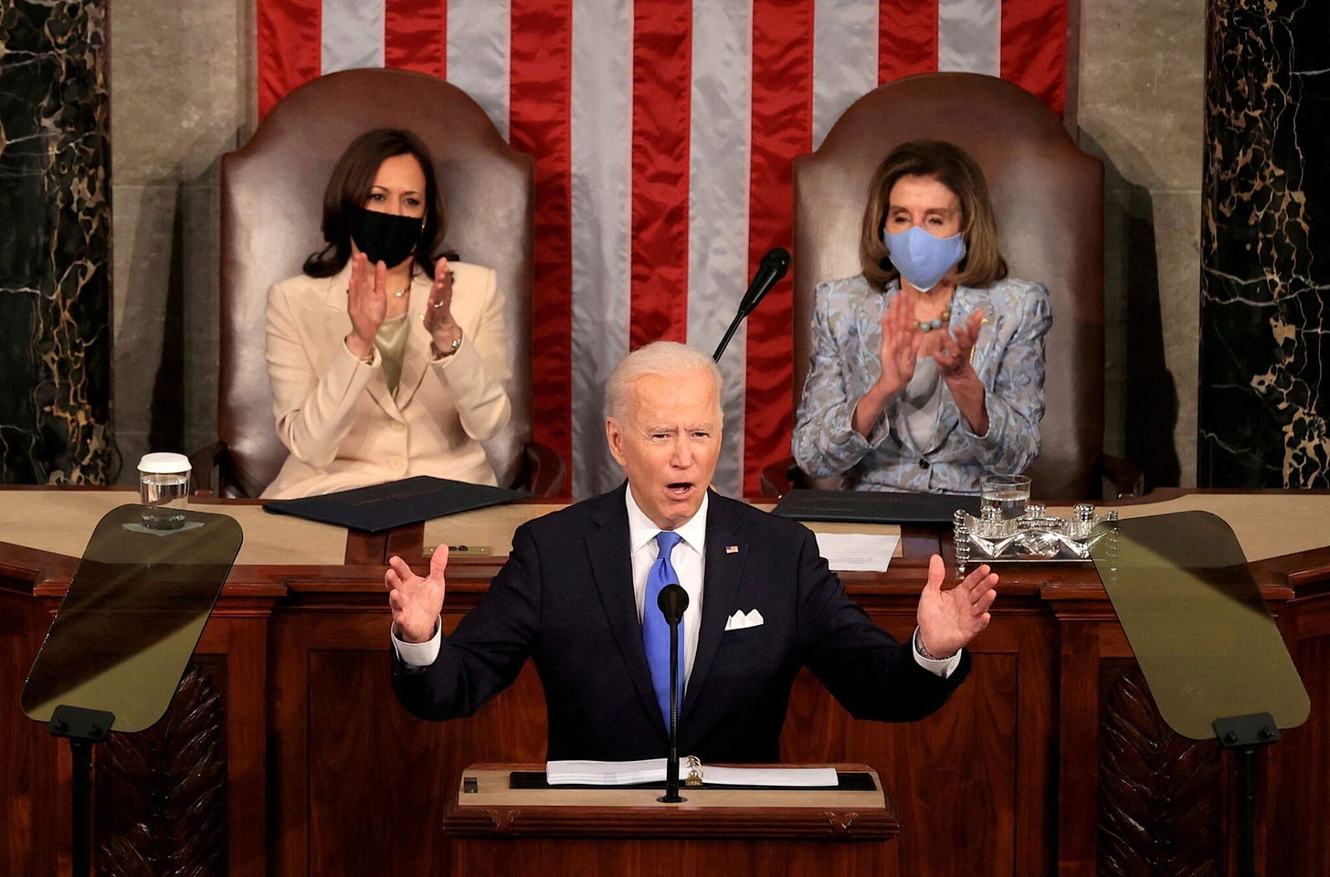 After A Long Weekend In A Hyperbaric Chamber And Drinking Baby Tiger Blood, Biden's Ready For His Two Hour Standing Ovation