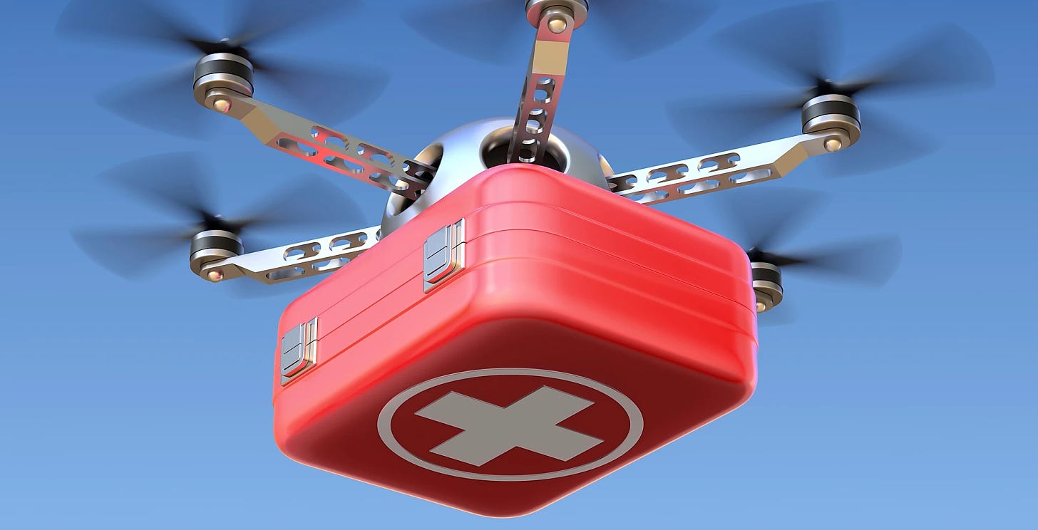 Drones in HealthCare