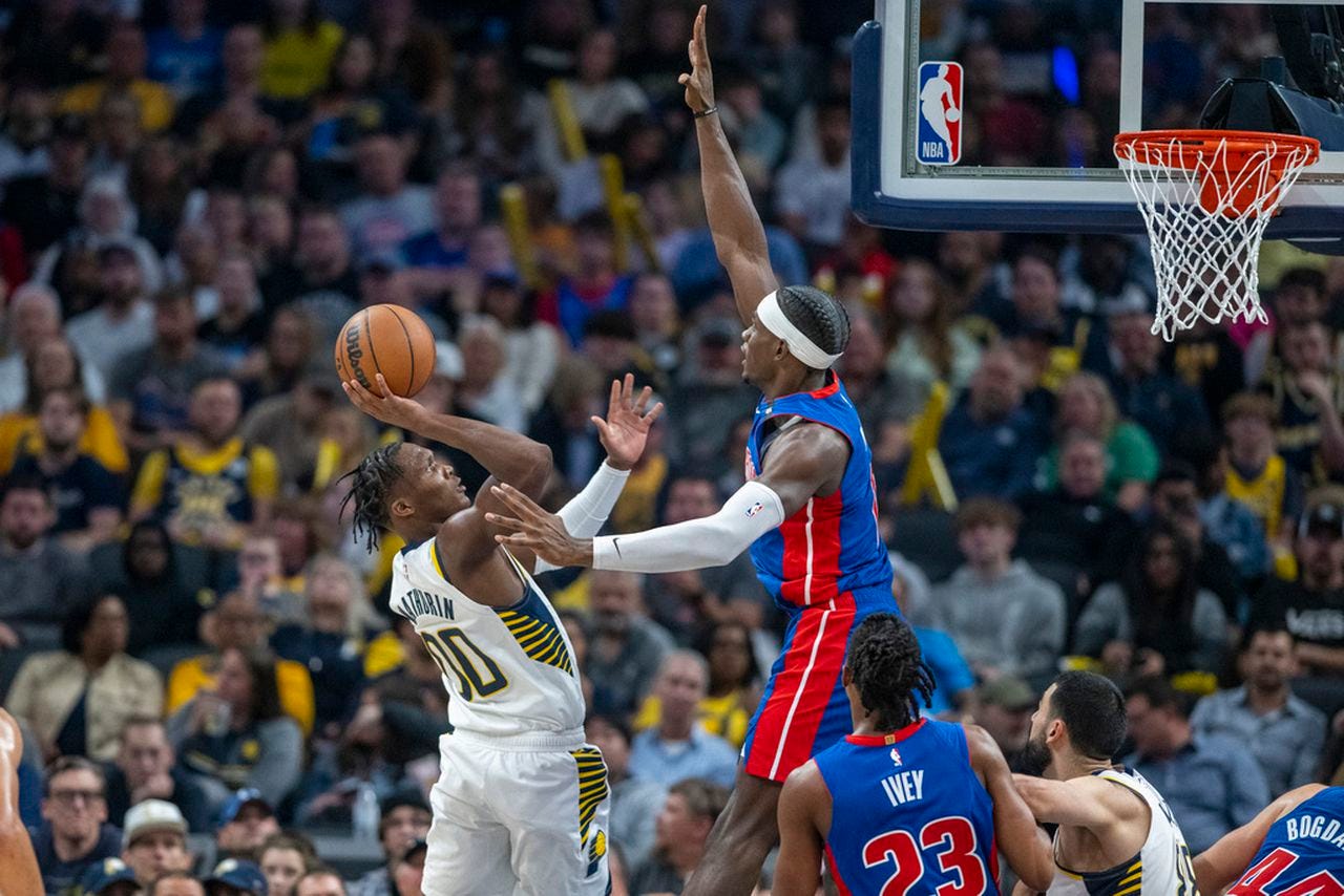 Pistons start fast, but fall to Benedict Mathurin and Pacers - mlive.com