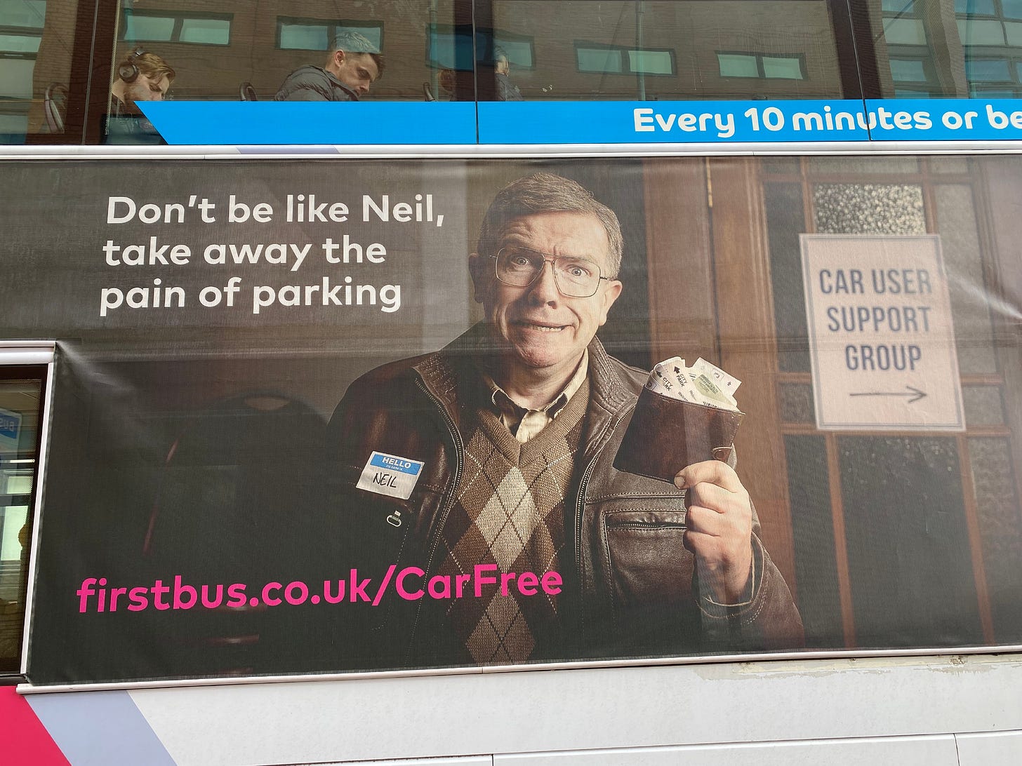 Uncool car user named Neil