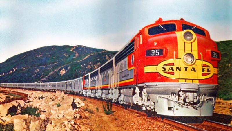 Kato N Scale Santa Fe Super Chief & El Capitan Sets & Matching EMD F7s &  ALCo PAs Are Here! | News & Resources