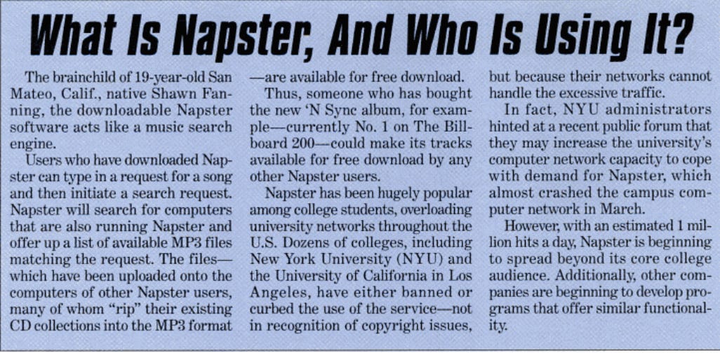 What is Napster?