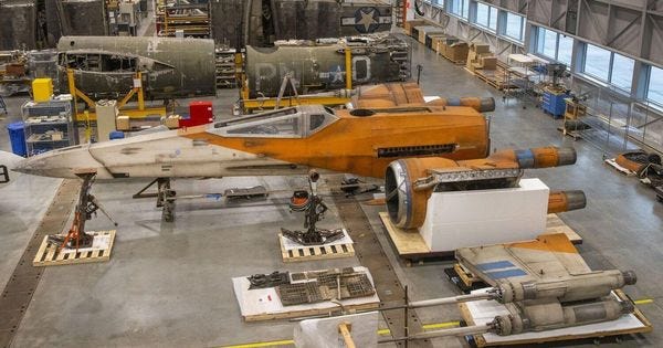 The Smithsonian has a full-size Star Wars X-wing starfighter now The Smithsonian has a full-size Star Wars X-wing starfighter now