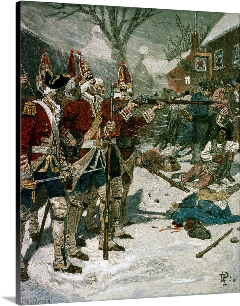 The Boston Massacre By Howard Pyle Wall Art, Canvas Prints, Framed Prints,  Wall Peels | Great Big Canvas