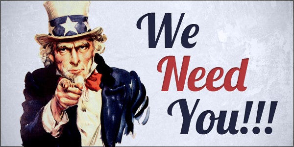 Uncle Sam needs you!! - Community News Commons