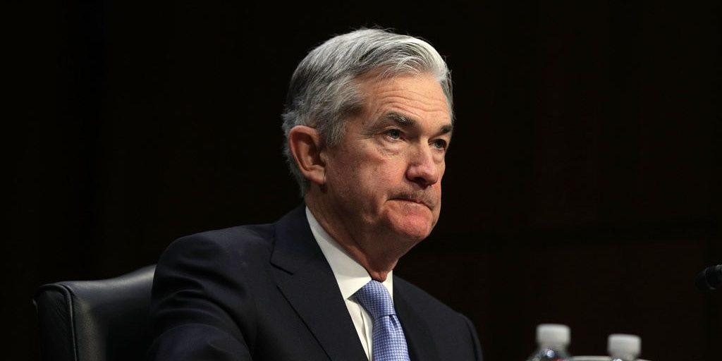 Fed Chairman Jerome Powell says the US may 'well be in a ...