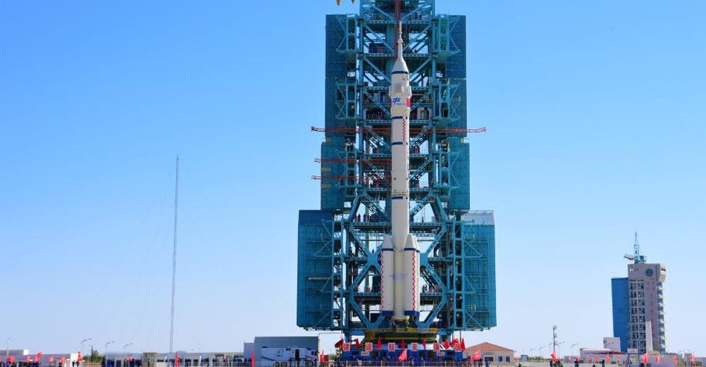 China Prepares to Launch Shenzhou-14 Crewed Spaceship