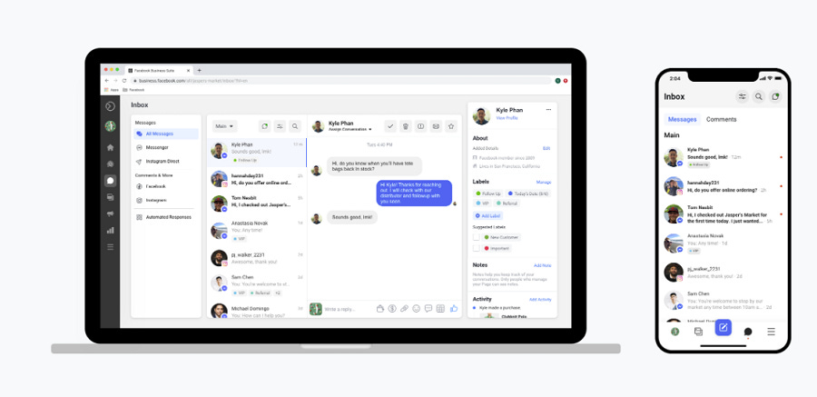 Facebook launches new management platform in Business Suite