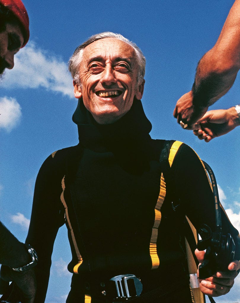 Poster from Silent World by Jacques-Yves Cousteau and Louis Malle -  Festival de Cannes