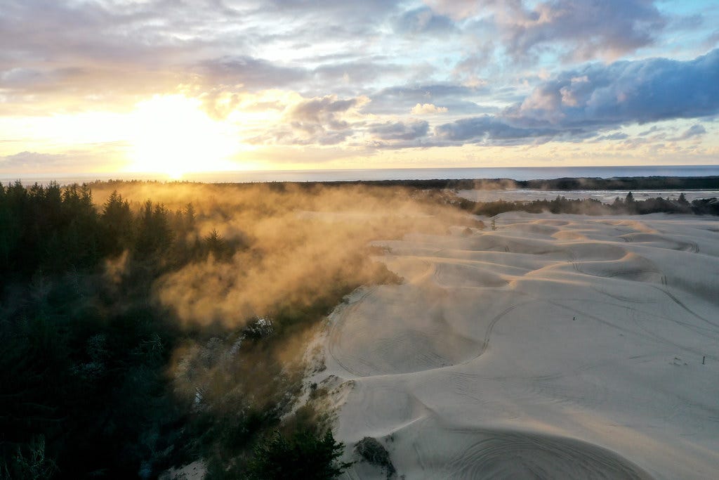 Florence sand dunes - Rod Stevens