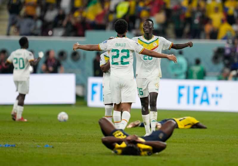 Senegal advances to last 16 at World Cup, beats Ecuador 2-1 - The Royal  Gazette | Bermuda News, Business, Sports, Events, &amp; Community |