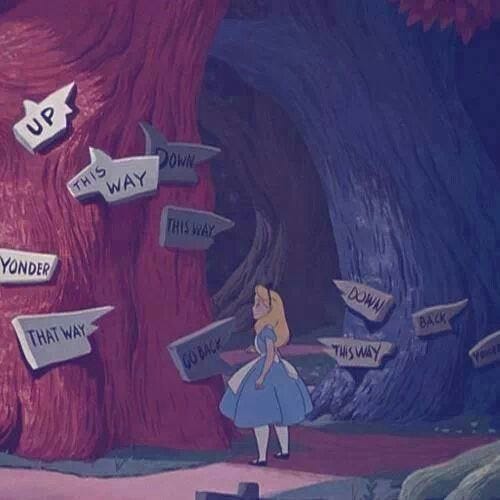 I'm lost... | Disney alice, Alice in wonderland 1951, Alice in wonderland