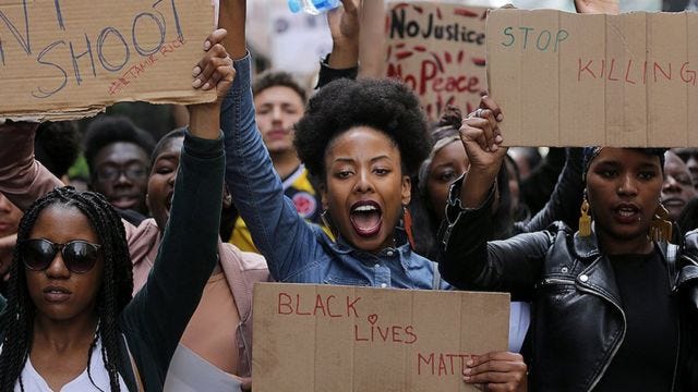 Black Lives Matter in the UK: 'We're still not being heard' - BBC News
