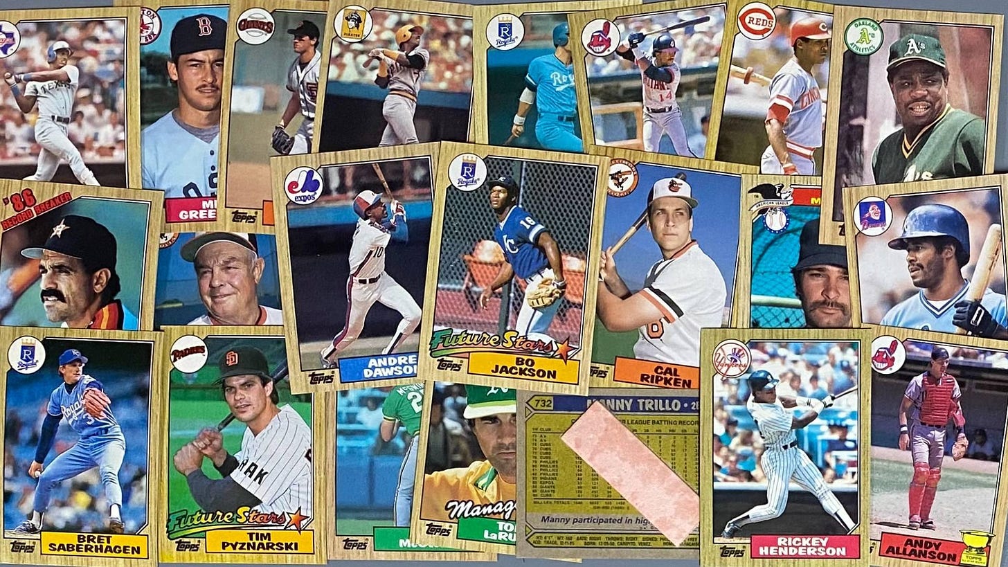 Iconic 1987 Topps set still loved by collectors on 35th anniversary |  Sporting News Hong Kong