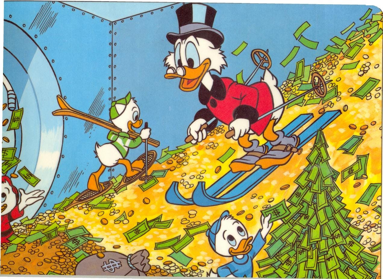 21. ops. Scrooge McDuck. Azizonomics - Highlander