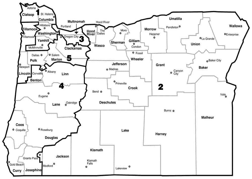 State of Oregon: Blue Book - U.S. Representatives