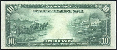 Hemp Money - The $10 Hemp Bill