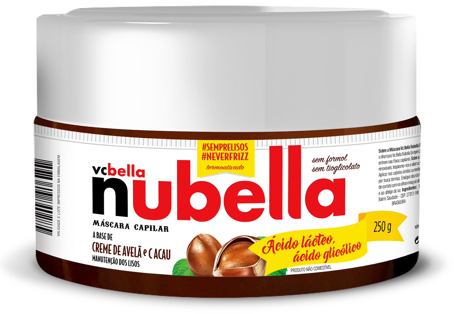 BELEZA EM AÇÃO: Nutella Capilar - Máscara de Tratamento