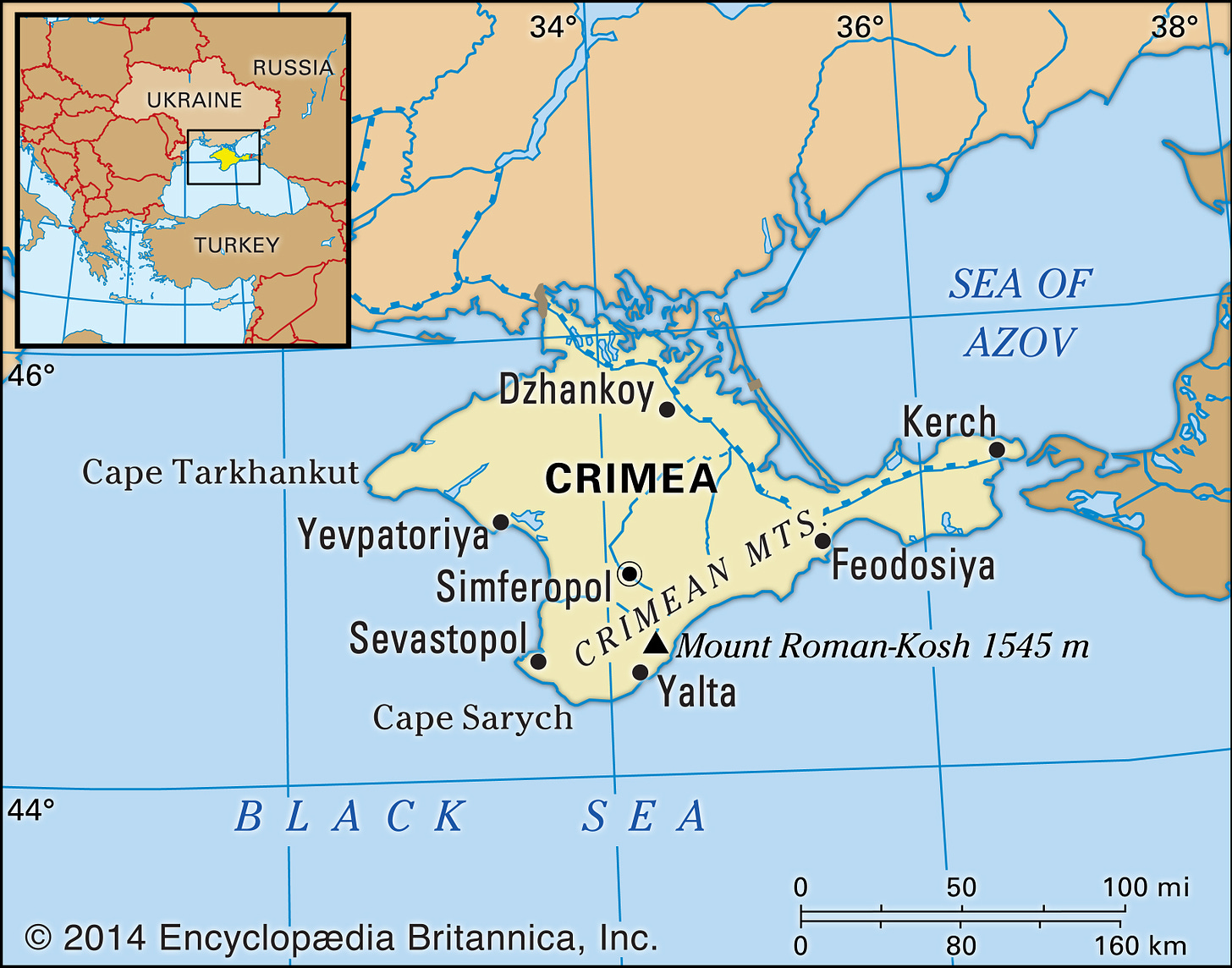 Crimea | History, Map, Geography, &amp; People | Britannica