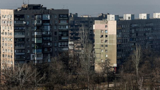 Жилые дома в Мариуполе