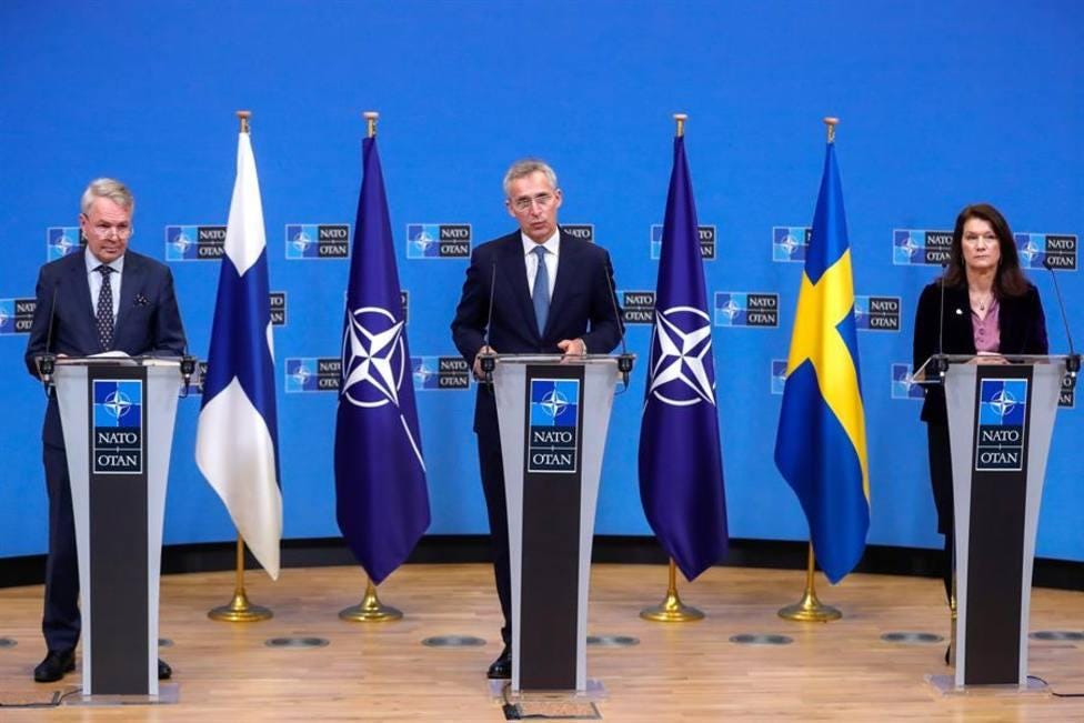 Suecia y Finlandia: Por qué decidieron no estar en la OTAN y qué supone que  cambien de posición - Internacional - COPE