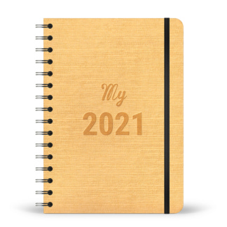 Agenda semainier 2021 - Version spirale - My 365