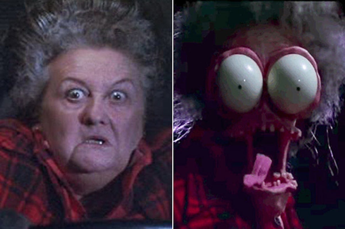 For Everyone Who's Still Afraid Of Large Marge From "Pee-Wee's Big  Adventure"
