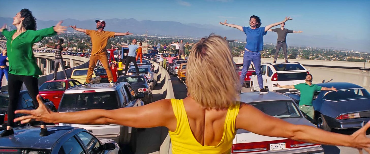 La La Land freeway musical number explained by Damien Chazelle | EW.com