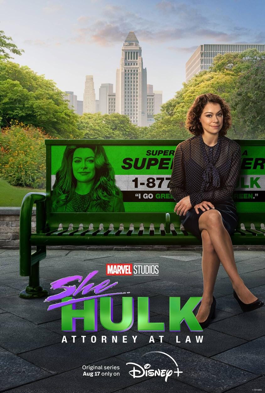 SDCC 2022: Marvel Studios' 'She-Hulk: Attorney at Law' Trailer and Poster  Released | Marvel