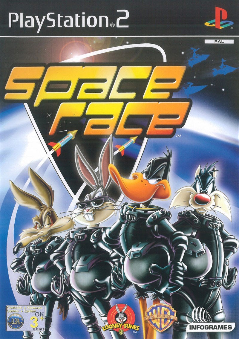 Looney Tunes: Space Race (2000) box cover art - MobyGames