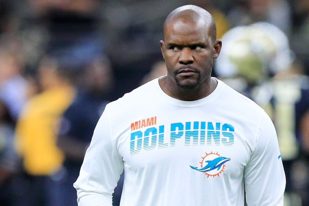 Dolphins coach Brian Flores through the eyes of his players: An intense,  exacting taskmaster who &#39;cares about his guys&#39; – The Athletic