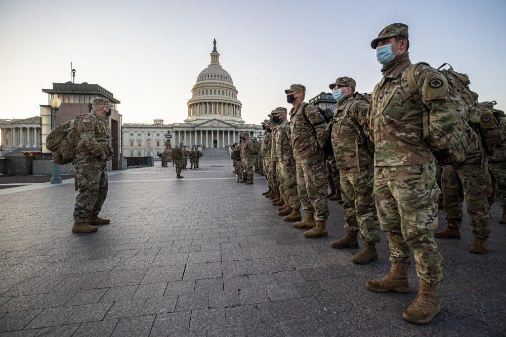 SMA praises National Guard's work ahead of inauguration | Article | The  United States Army