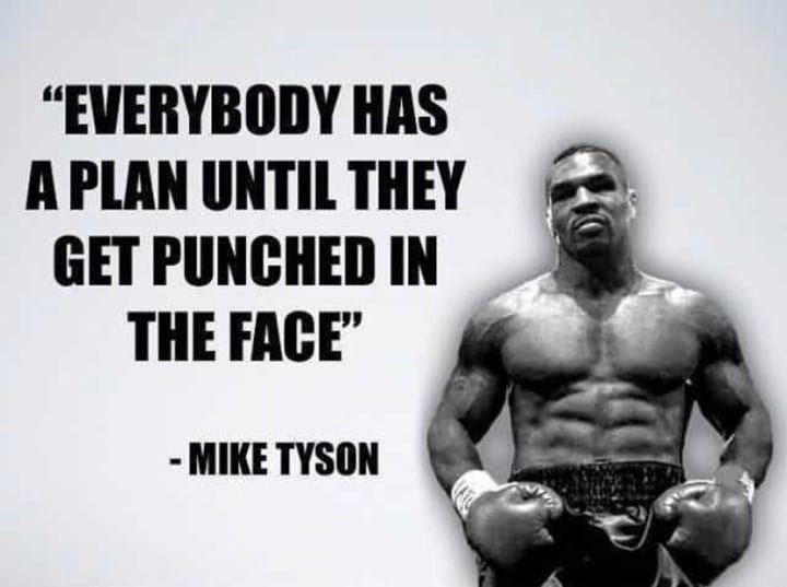 Everybody Has a Plan Until They Get Punched in the Mouth | by David Wyld |  Modern Business | Medium