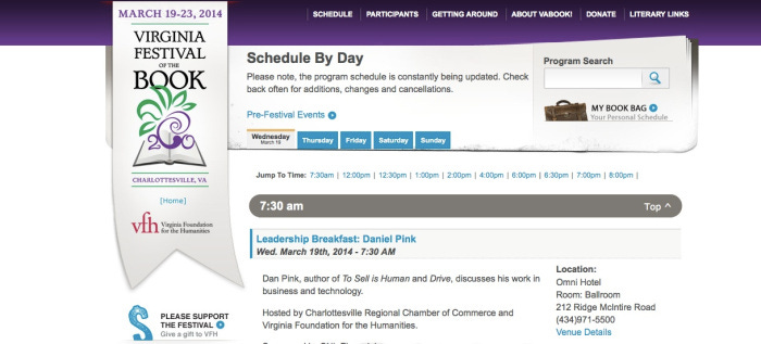 Book fest schedule Book fest schedule